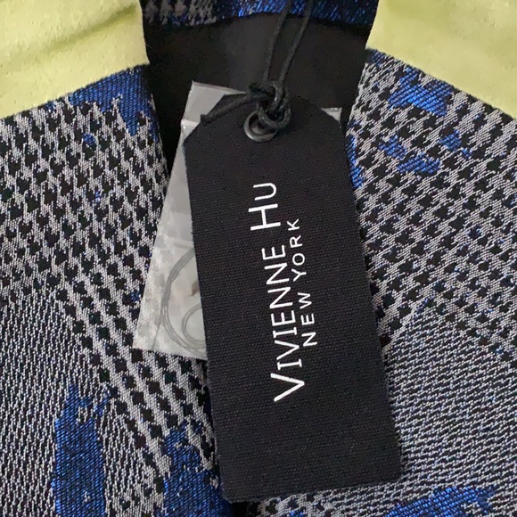 NWT Vivienne Hu Tweed Velvet Jacket - Picture 5 of 8